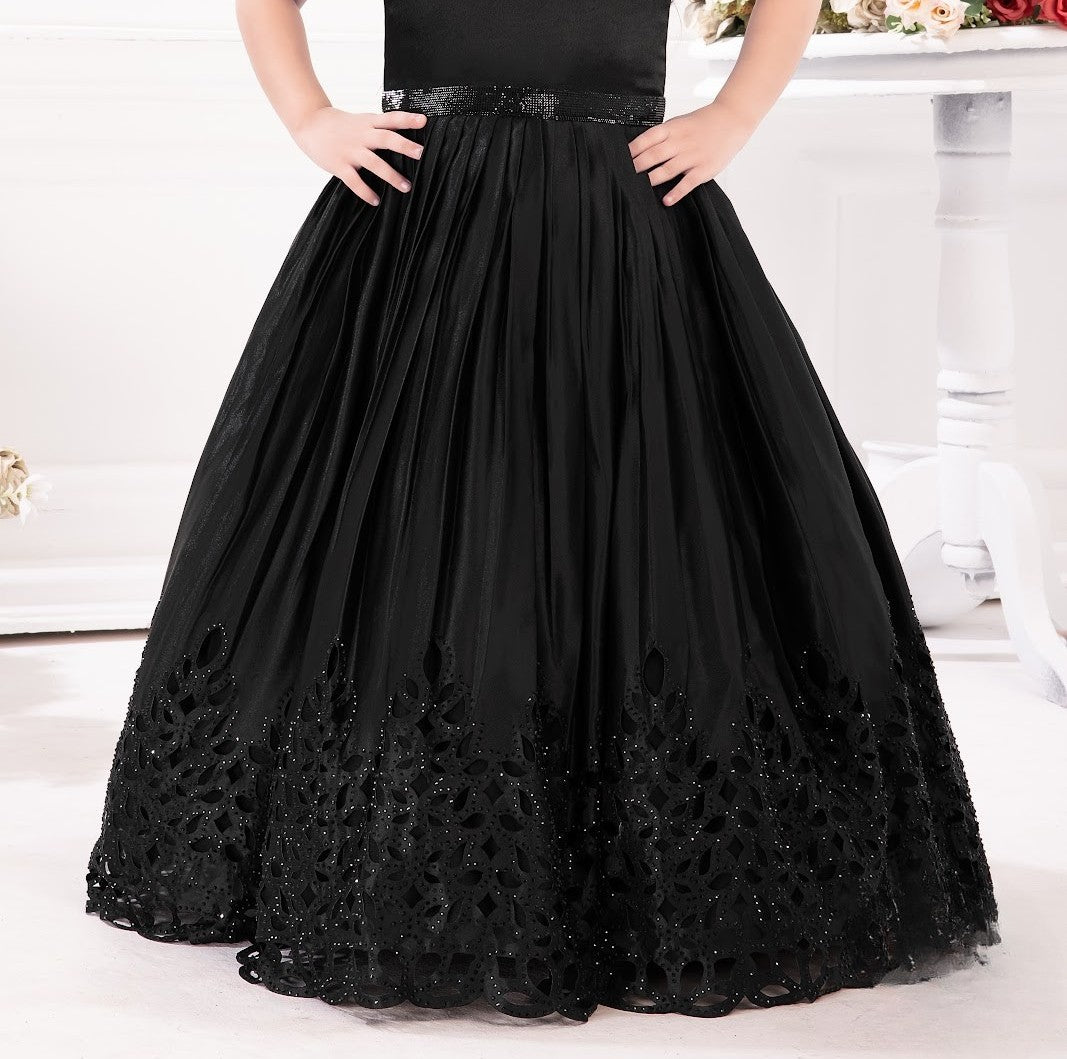 Black Rose Princess Ball Gown
