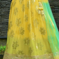 Yellow And Green Ombre Emroidered Lehenga Choli