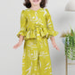Lime Green Princess Bow Celebration Maxi Set