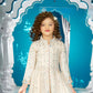 Ivory Princess Embroidered Floor-Length Dress