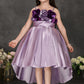 Lavender Princess 3D Flower Party Dress