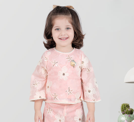 Pink Floral Princess Co-Ord Set