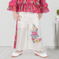 Pink Ruffle Princess Printed Co-Ord Set