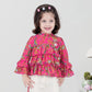 Pink Ruffle Princess Printed Co-Ord Set