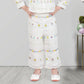 White Pastel Princess Embroidered Co-Ord Set