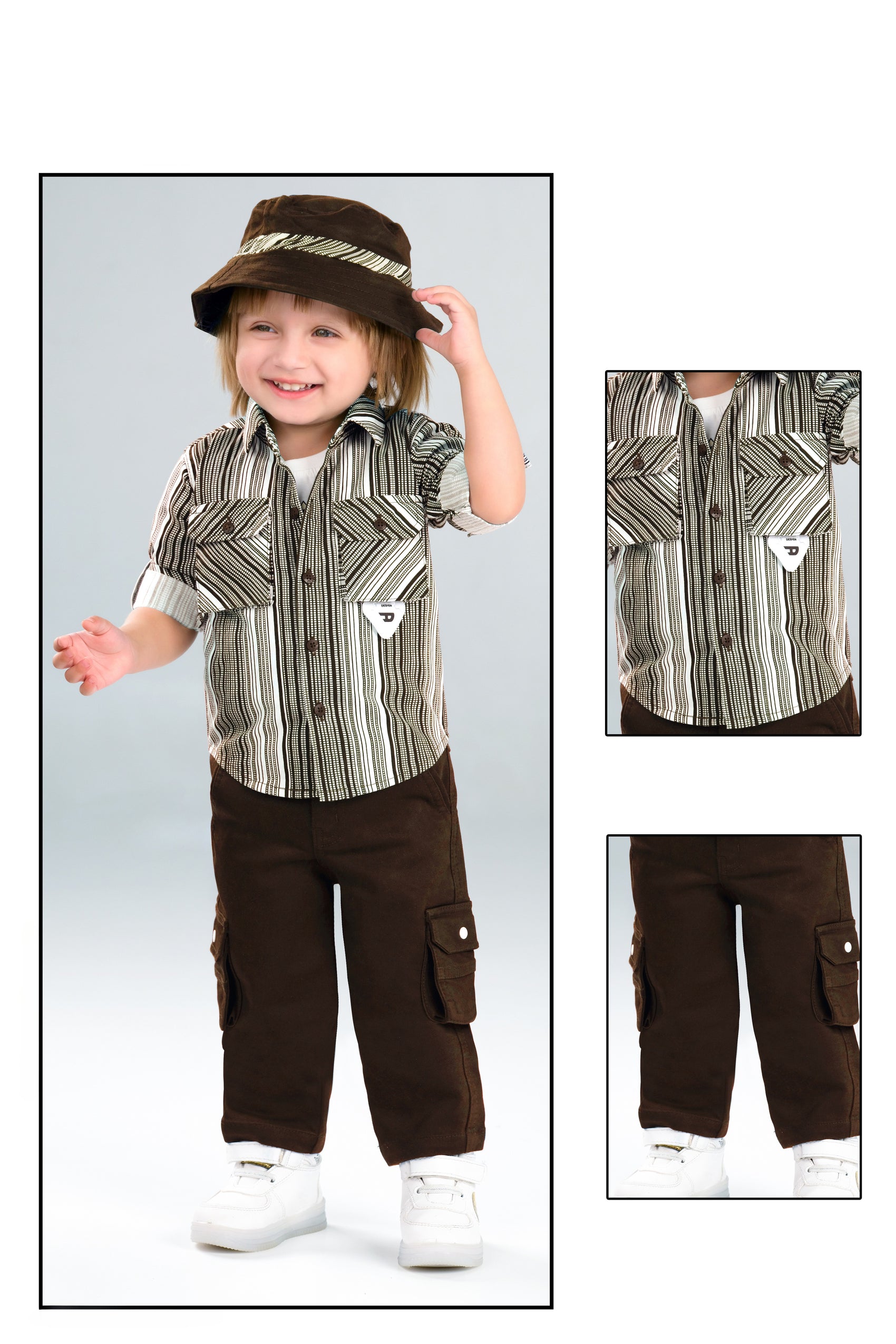 Brown Adventure Cargo Party Set