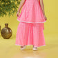 Pink Princess Glam Tiered Party Dress