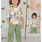 Green Abstract Adventure Cargo Set