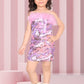 Pink & Purple Sparkle Princess Party Dress