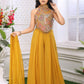 Mustard Yellow Princess Glam Palazzo Set