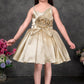 Gold Glam Rose Princess Party Dress