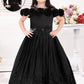 Black Rose Princess Ball Gown