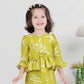 Lime Green Princess Bow Celebration Maxi Set