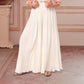White Celebration Jacket Style Gown Set