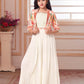 White Celebration Jacket Style Gown Set