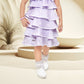 Lavender Girls’ Layered Ruffle Party Dress