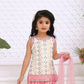 Pink Party Sparkle Patiala Dhoti Set