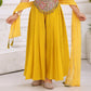 Yellow Princess Glam Palazzo Set
