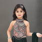 Dark Green Princess Glam Palazzo Set