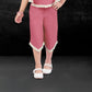 Pink Princess Lace Trim Festive Top & Pant Set