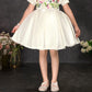 Ivory Floral Princess Glam Party Dress