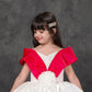 White & Pink Princess Celebration Party Dress