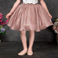 Rose Gold Princess Blossom Party Dress