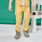 Yellow Adventure Boys Cargo Jacket Set