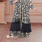 Midnight Bloom Sharara Set For Girls