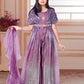 Lavender Stardust Layered Pallazo Set